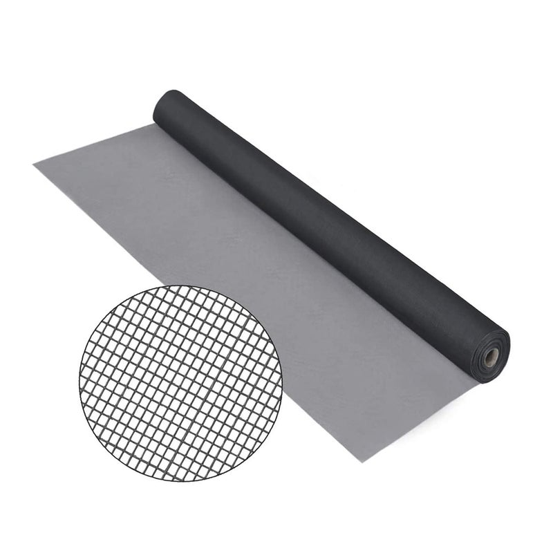 Reliancer Fiberglass Window Screen Roll 36in x 100ft DIY Custom Screens Replacement Mesh for Windows Doors Patio Screens Premium Pet Proof Screen Porch Screen for Outdoor Kitchens Tree Houses Pool Houses - Image 1